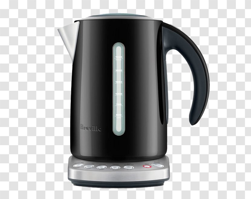 Tea Kettle Breville Coffeemaker Home Appliance - Cup - High-quality Black Transparent PNG