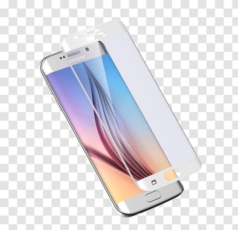 Samsung GALAXY S7 Edge Galaxy S6 Screen Protectors Toughened Glass - Gadget Transparent PNG