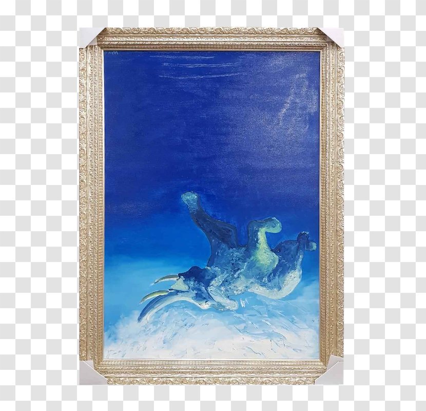 Oil Painting Picture Frames Acrylic Paint - Marine Biology Transparent PNG