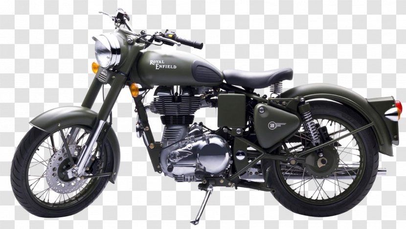 Royal Enfield Bullet Fuel Injection Motorcycle Cycle Co. Ltd Classic 350 - Thunderbird - 500 Green Bike Transparent PNG