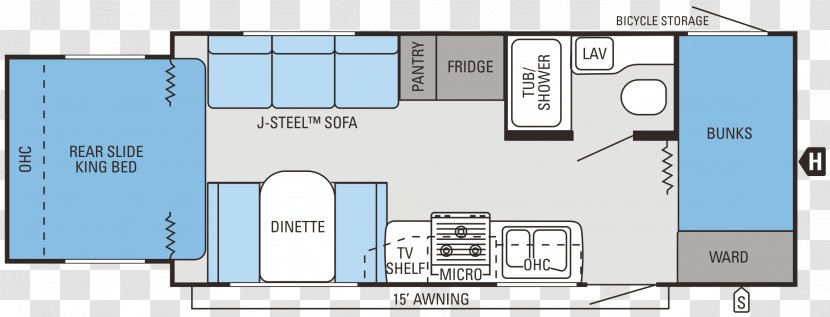 Jayco, Inc. Campervans Caravan Price Towing - Bunk Transparent PNG