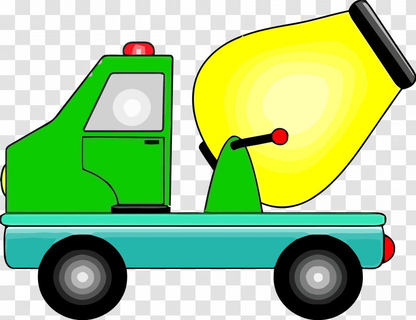 Cement Mixers Architectural Engineering Clip Art - Dump Truck - Brakes Clipart Transparent PNG