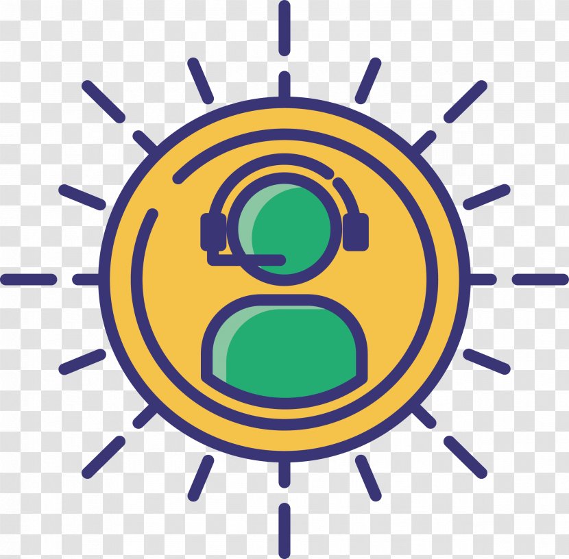 The Noun Project Icon - Smiley - Online Customer Service Transparent PNG