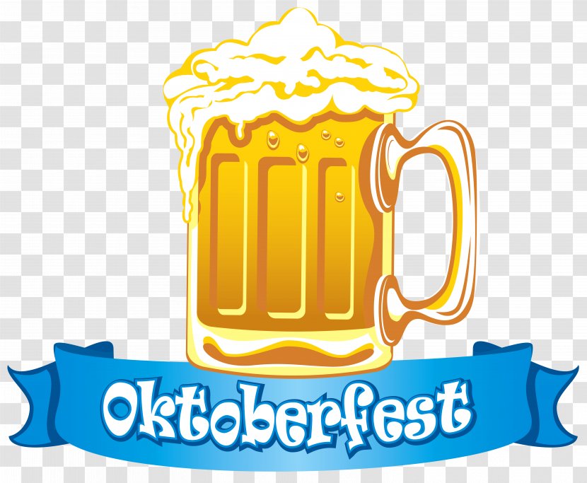 Beer Glassware Ale Free - Glasses - Oktoberfest Banner With Clipart Image Transparent PNG