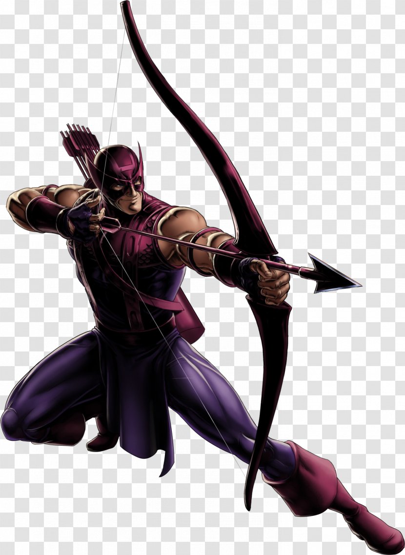 Clint Barton Marvel: Avengers Alliance Marvel Heroes 2016 Captain America Black Widow - Bowyer - Hawkeye Transparent Background Transparent PNG