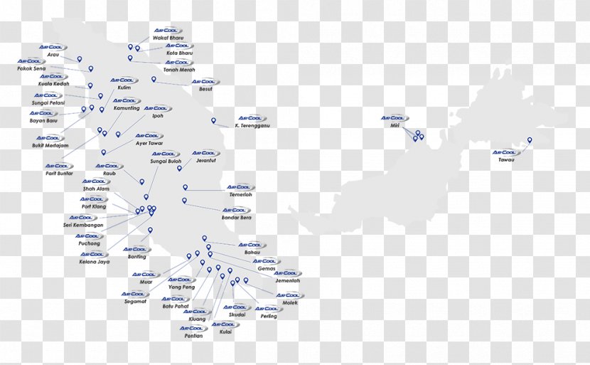 Line Malaysia Map Point Angle - Diagram Transparent PNG