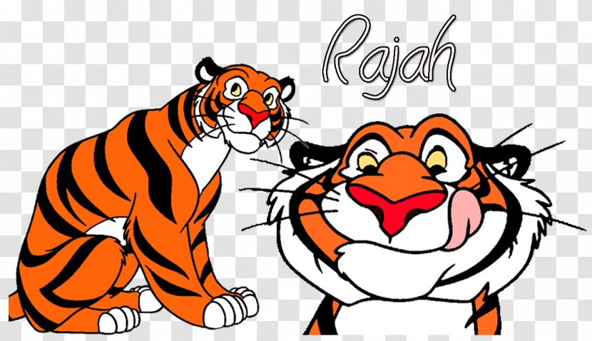 Rajah Princess Jasmine Aladdin Jafar Shere Khan - Big Cats Transparent PNG