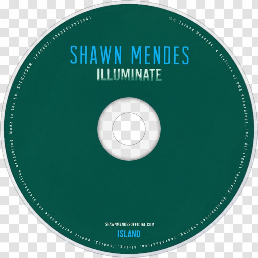 Compact Disc Illuminate Brand - Watercolor - Download Shawn Mendes Stitches Transparent PNG