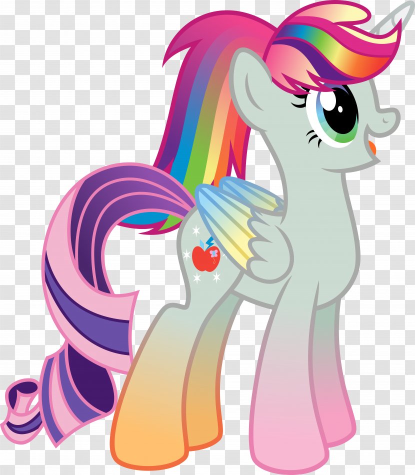 Pony Twilight Sparkle Rainbow Dash Applejack Mane - Heart - Horse Transparent PNG