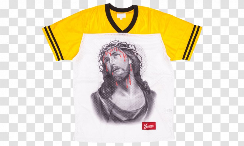 T-shirt Clothing Jesus H. Christ Football Supreme - T Shirt Transparent PNG