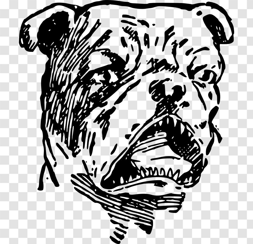 Dog Breed Olde English Bulldogge Non-sporting Group Clip Art - Redtiger Bulldogs - Puppy Transparent PNG