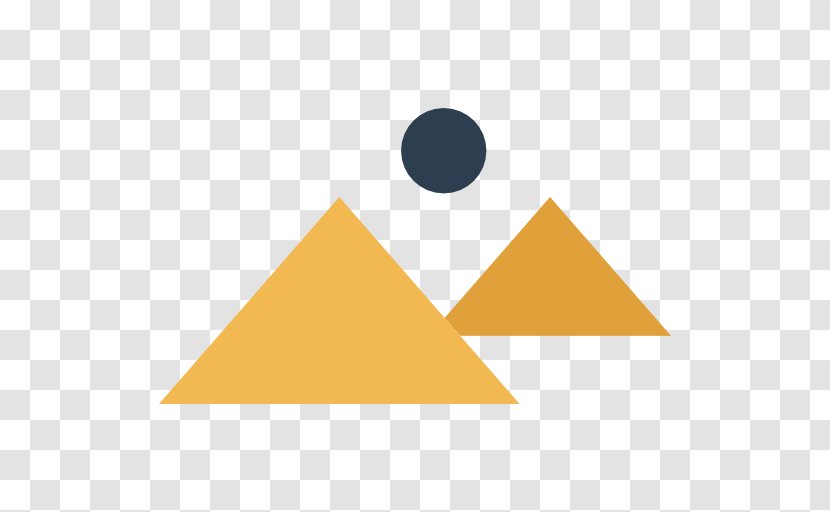 Egyptian Pyramids Monument - Vector Transparent PNG