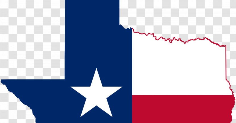 Flag Of Texas Republic The United States Map - Blank Transparent PNG