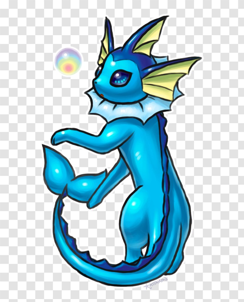 Vaporeon Pokémon Noibat Noivern - Fan Art - Pokemon Transparent PNG
