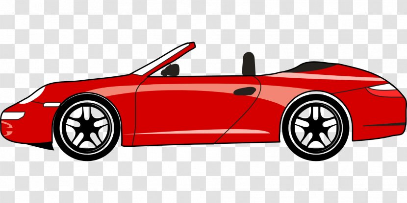 Sports Car Clip Art - Vehicle Transparent PNG