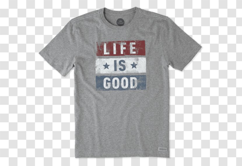 T-shirt Sleeve Clothing Top - Logo - Good Life Transparent PNG