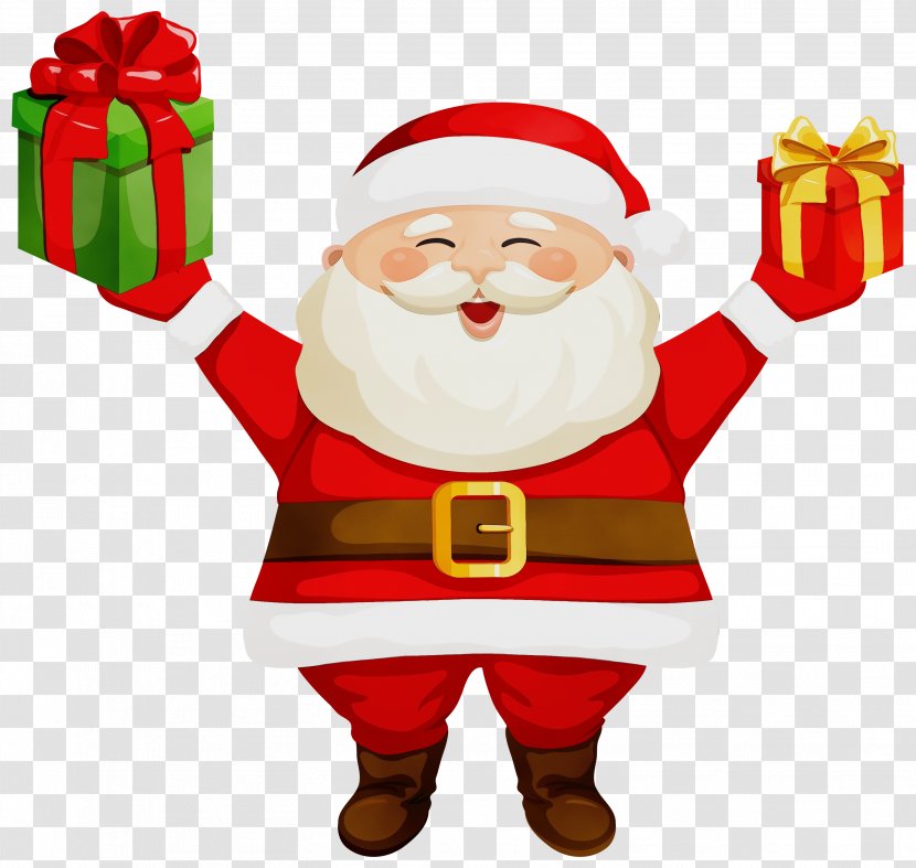 Santa Claus - Cartoon - Christmas Transparent PNG