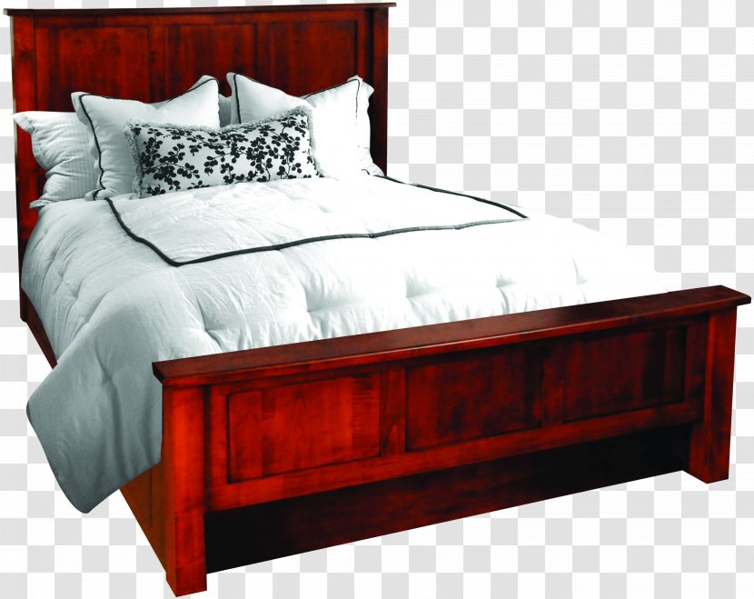 Bedside Tables Bed Frame Bedroom Furniture Sets Mattress - Studio Couch - Solid Wood Craftsman Transparent PNG
