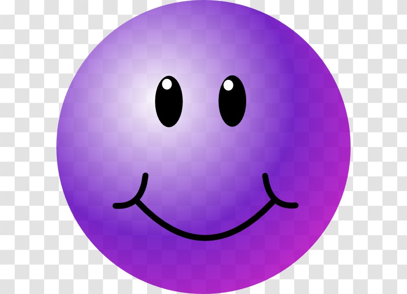 Smiley Emoticon Wink Purple Clip Art - Decal - Animated Faces Transparent PNG