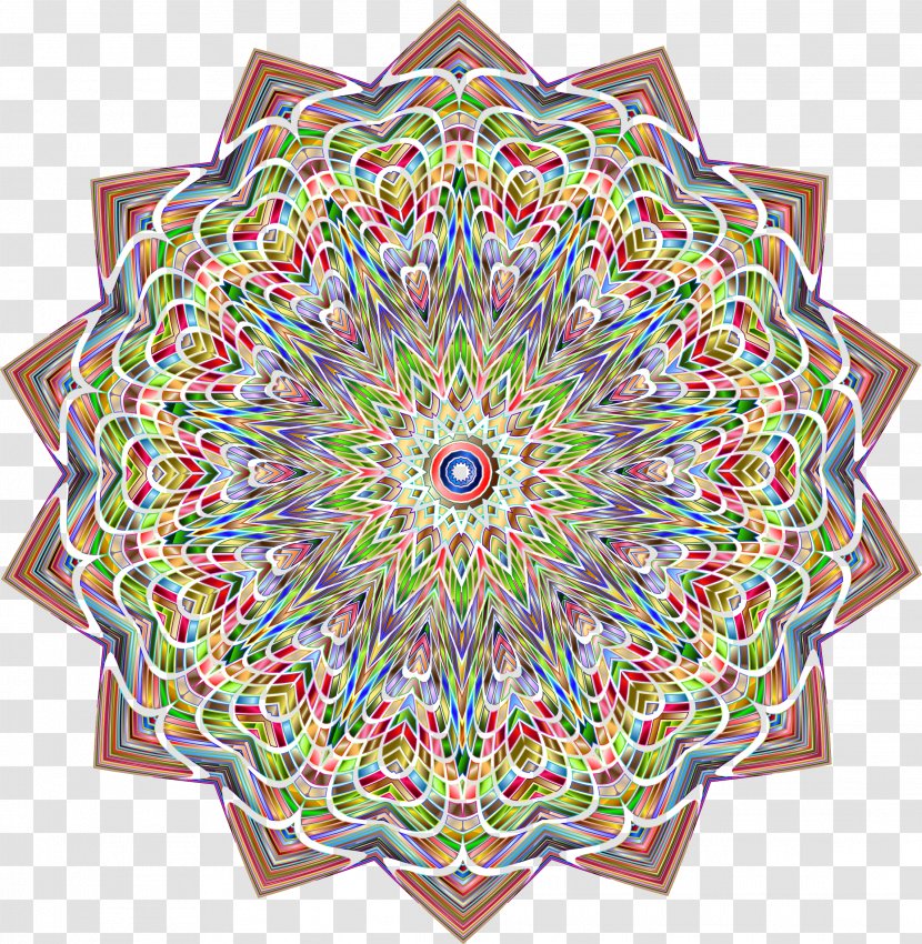 Mandala - Kaleidoscope - Terapia Para A Alma DrawingGlory Transparent PNG