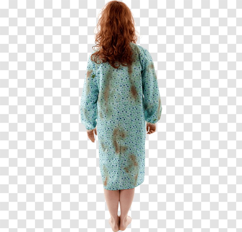 Robe Dress Clothing Turquoise Nightwear - Day - Wig Sets Transparent PNG