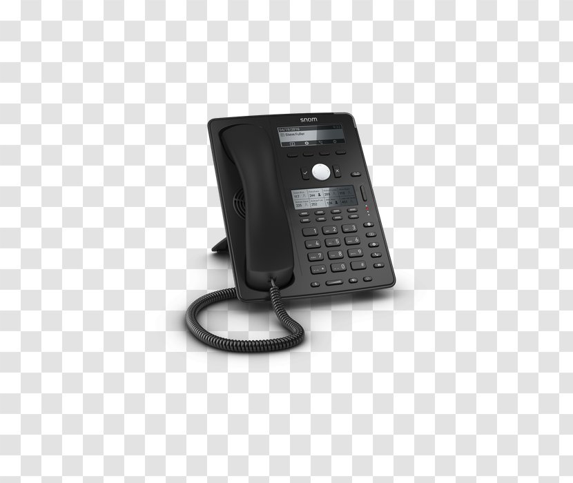 SNOM Snom D375 VoIP Phone Voice Over IP Session Initiation Protocol - Voip - Telephone Call Transparent PNG