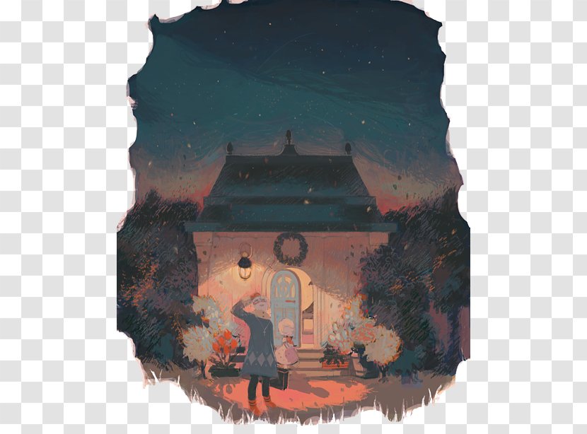 Japan Painting - Pixel - Walls Transparent PNG