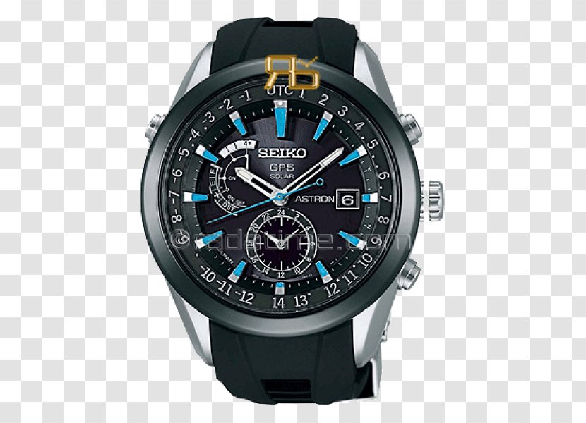 Astron Solar-powered Watch Seiko Chronograph Transparent PNG