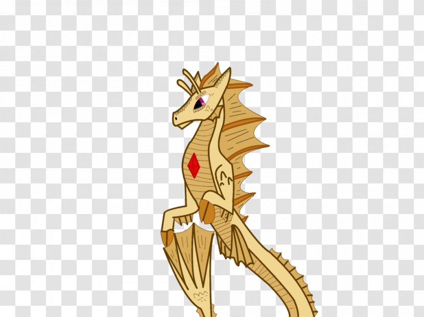 Giraffe Seahorse Cartoon Carnivora - Mythical Creature Transparent PNG