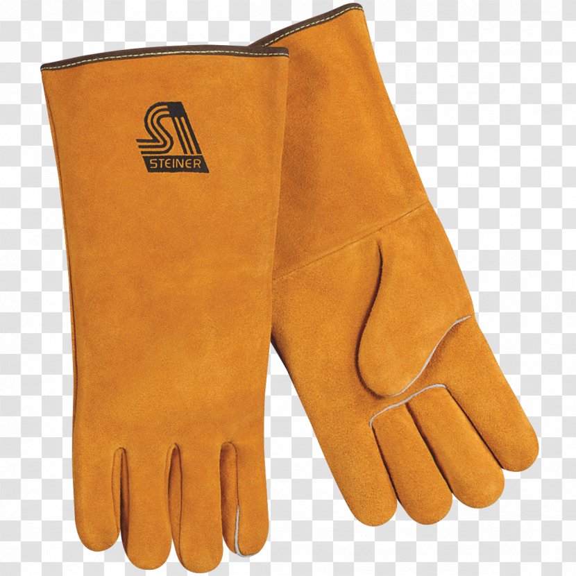 Glove Shielded Metal Arc Welding Cowhide Lining - Evening - Leather Transparent PNG