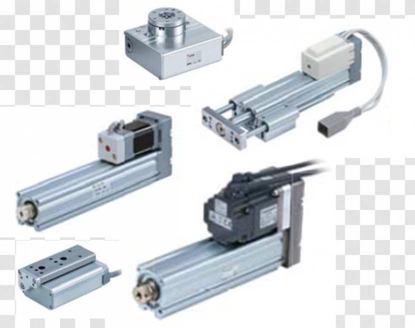 Automation Linear Actuator Pneumatics Industry - Tool - CILINDRO Transparent PNG