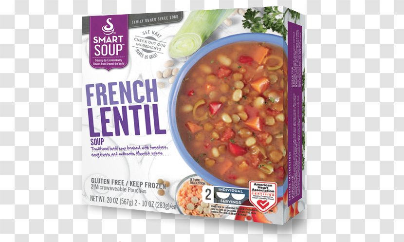 Vegetarian Cuisine Recipe Convenience Food Dish - Lentil Soup Transparent PNG