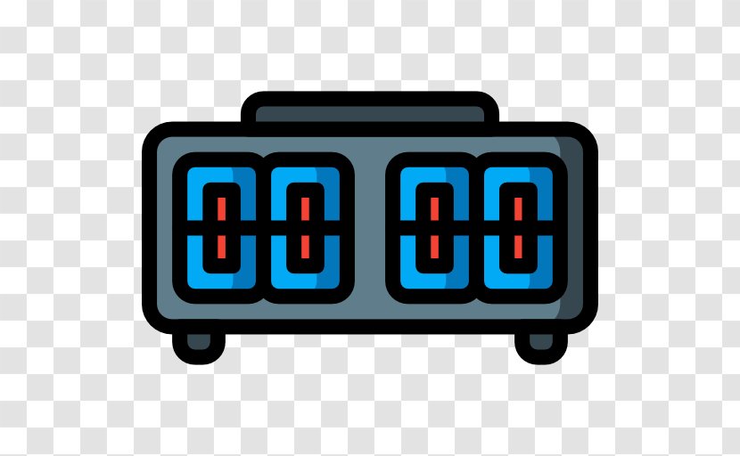 Alarm Clocks Flip Clock Digital - Rectangle Transparent PNG