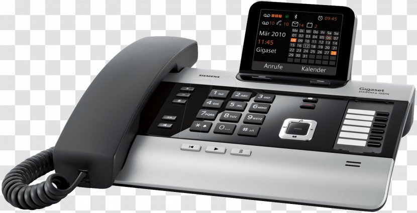 Telephone Voice Over IP Home & Business Phones Gigaset Communications VoIP Phone - Multimedia Transparent PNG