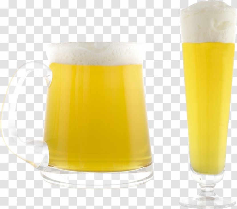 Beer Glasses Crayfish As Food Жива бира - Yellow Transparent PNG