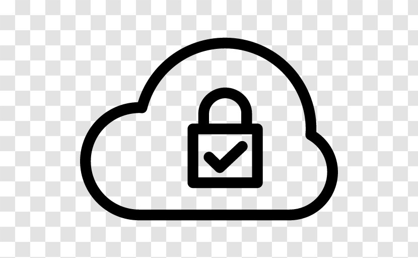 Cloud Computing Security Lock - Secure Transparent PNG