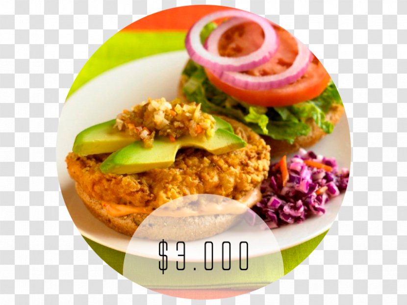 Breakfast Sandwich Vegetarian Cuisine Fast Food Veggie Burger Recipe - Restaurant - Health Transparent PNG