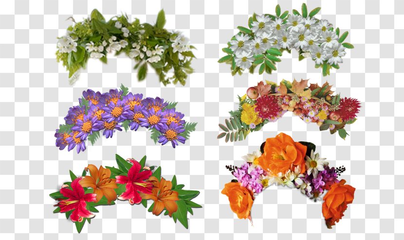 Floral Design Wreath Flower Clip Art Transparent PNG