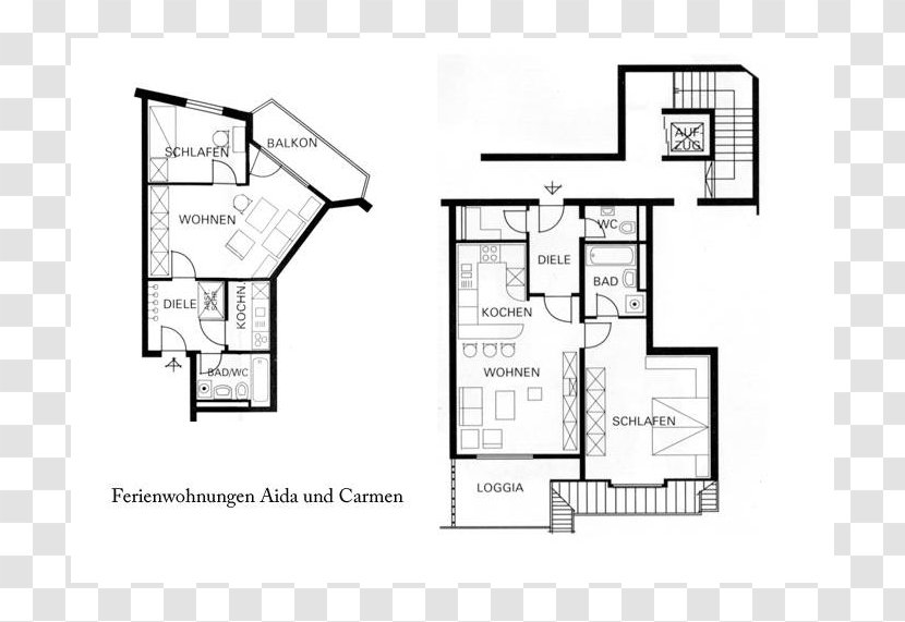 Floor Plan Technical Drawing - Home - Design Transparent PNG
