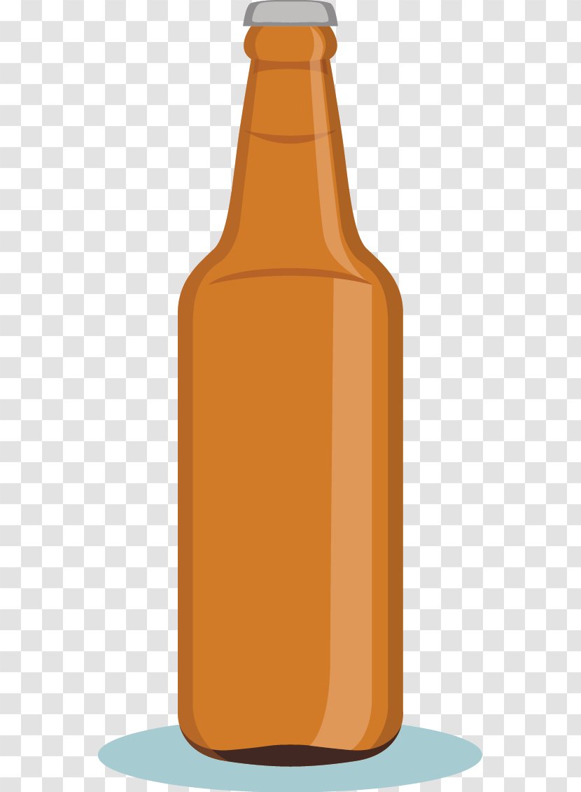 Beer Bottle Euclidean Vector - Element Material Transparent PNG