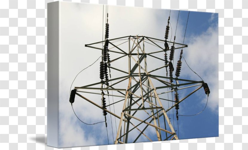 Transposition Tower Overhead Power Line Transmission Electricity - Telecommunication Transparent PNG