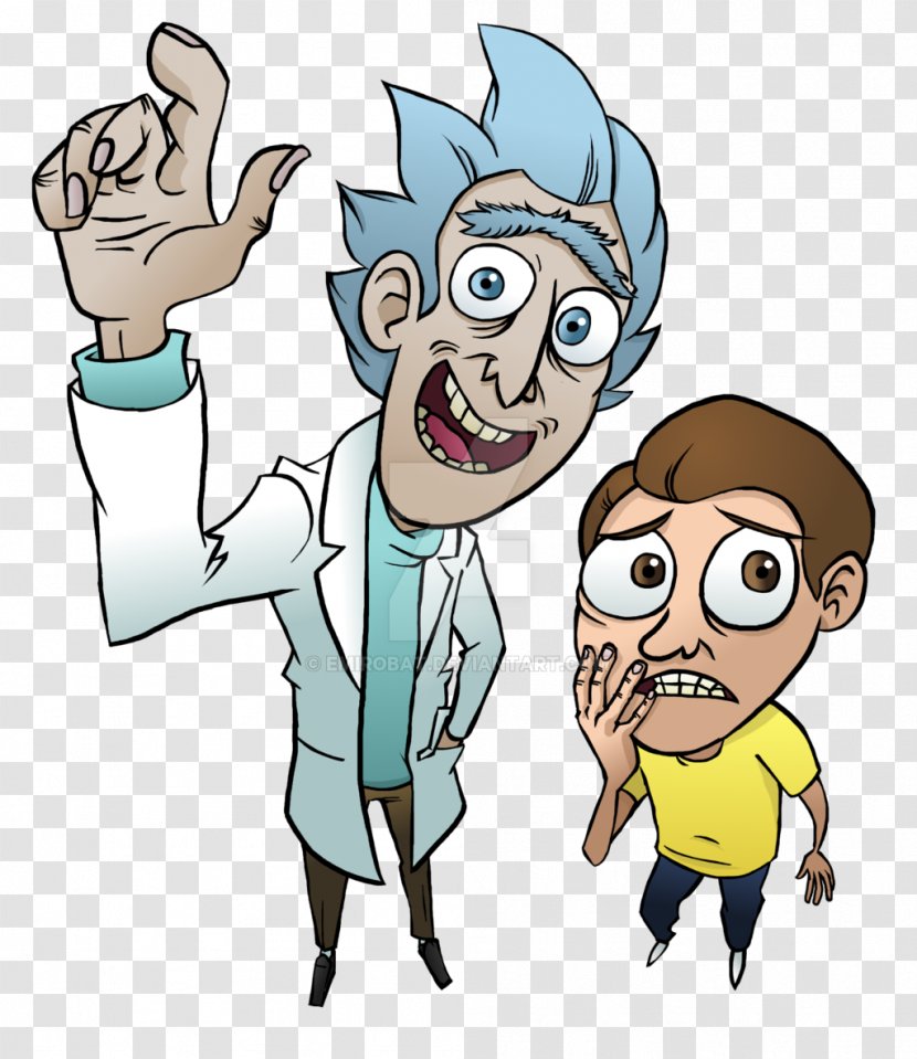 T-shirt Rick Sanchez Morty Smith Male - Hand - And Transparent PNG