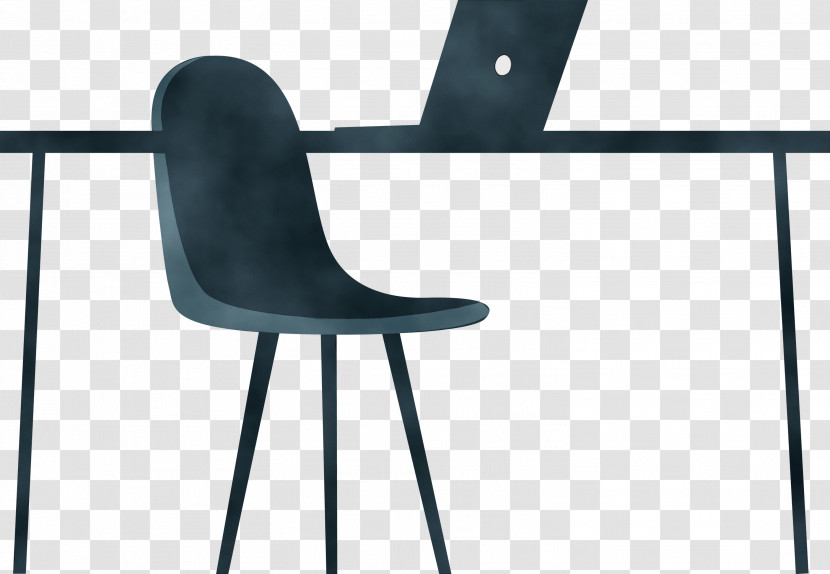 Chair Armrest Angle Line Table Transparent PNG