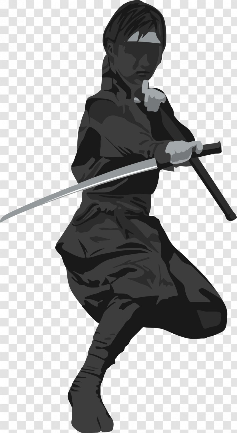 Ninja Kunoichi Clip Art - Tree Transparent PNG