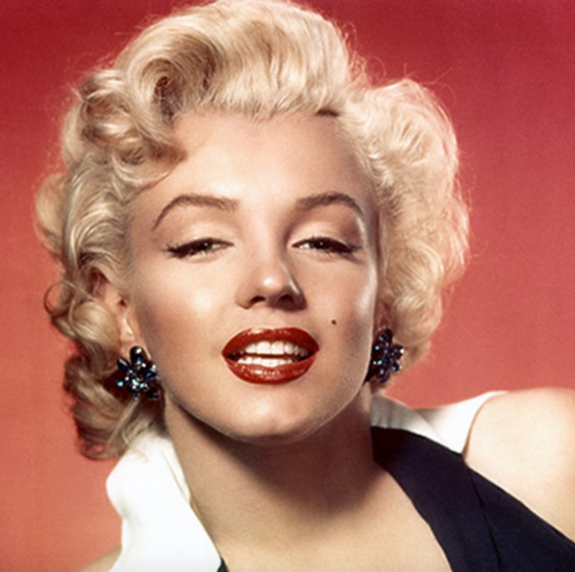 Marilyn Monroe Film Female Cultural Icon - Forehead Transparent PNG