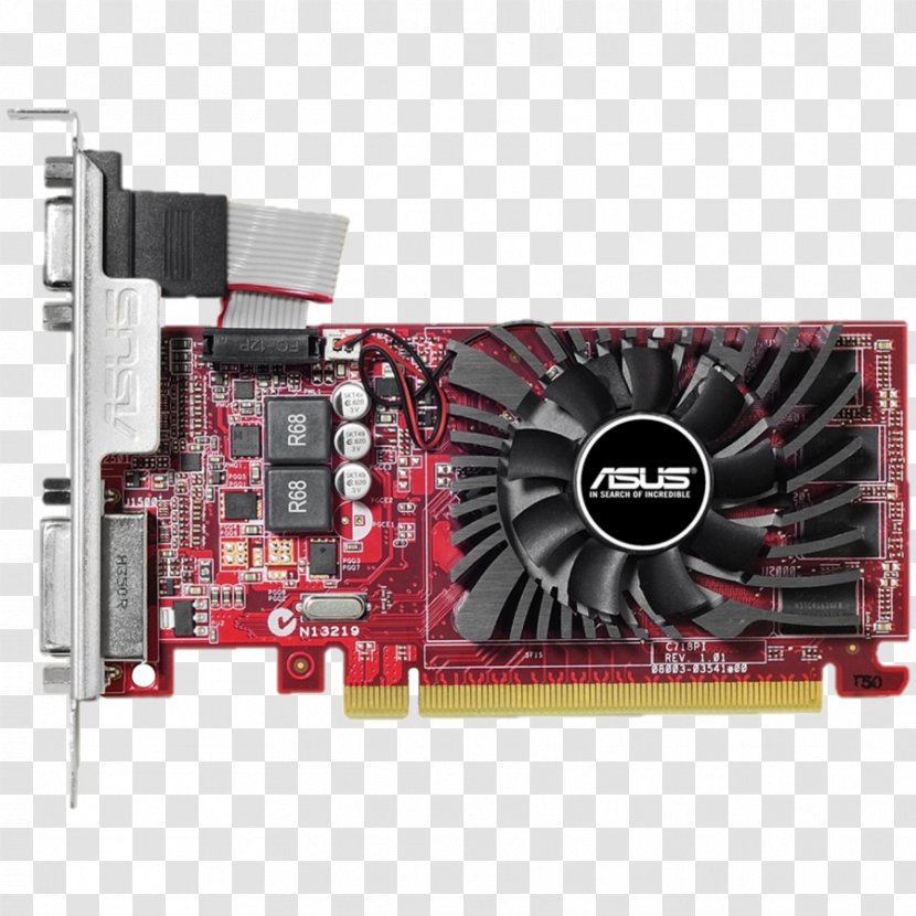 Graphics Cards & Video Adapters Radeon Digital Visual Interface DDR3 SDRAM PCI Express - Cable - Smooth Texture Transparent PNG