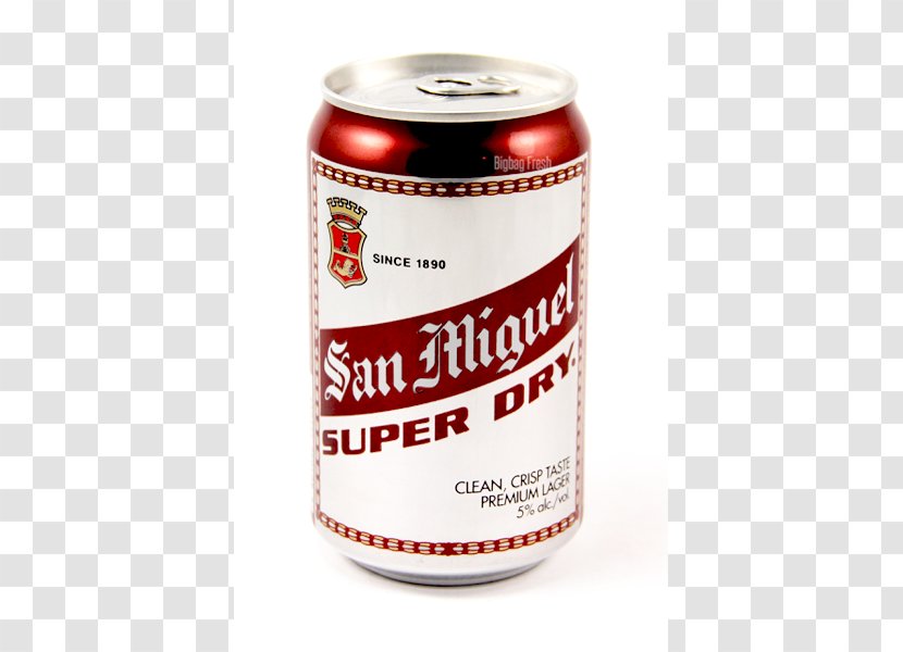 San Miguel Beer Aluminum Can Drink Philippines - Corporation Transparent PNG