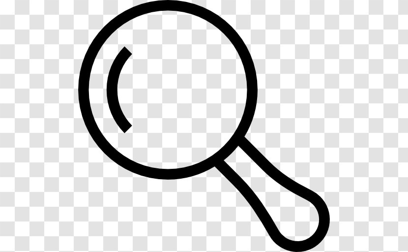 Magnifying Glass Light - Tennis Racket Transparent PNG