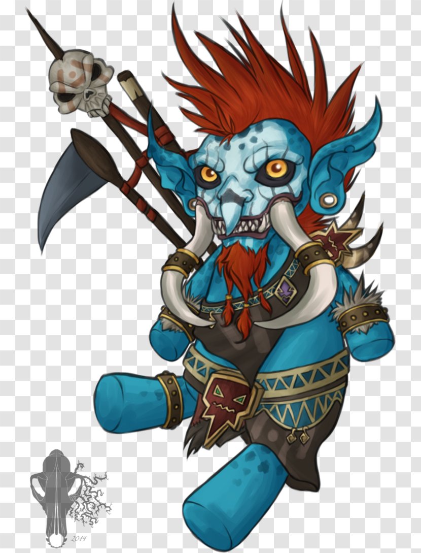 World Of Warcraft: Legion Vol'jin Troll Fan Art - Cartoon - Tusks Transparent PNG