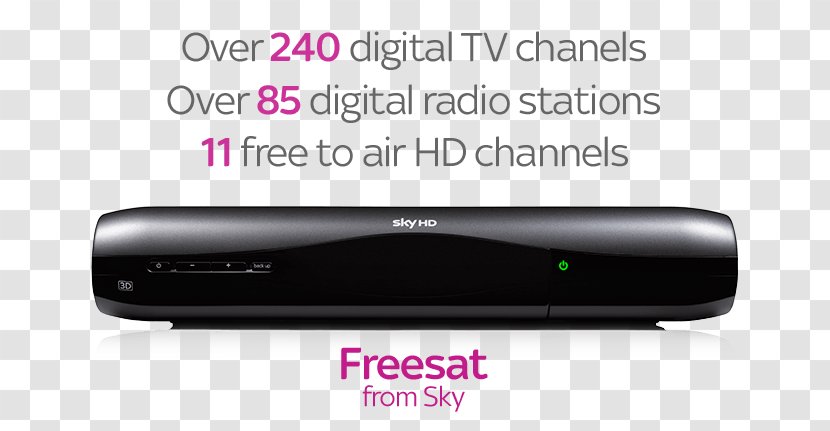 Sky+ HD Freesat From Sky Plc Satellite Television - Channel - Freeview Transparent PNG